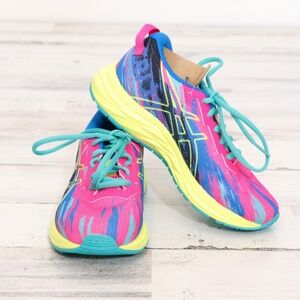 [NWOB] ASICS Kid's Gel-Noosa TRI 13 GS Sneaker Girls 2.5 inPink GLO/Sour Yuzu